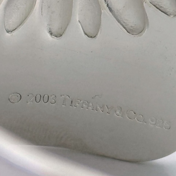 Tiffany & Co. Daisy Wide Cuff Bracelet Sterling Silver 925 Gift Box Vintage 2003 - Picture 5 of 14